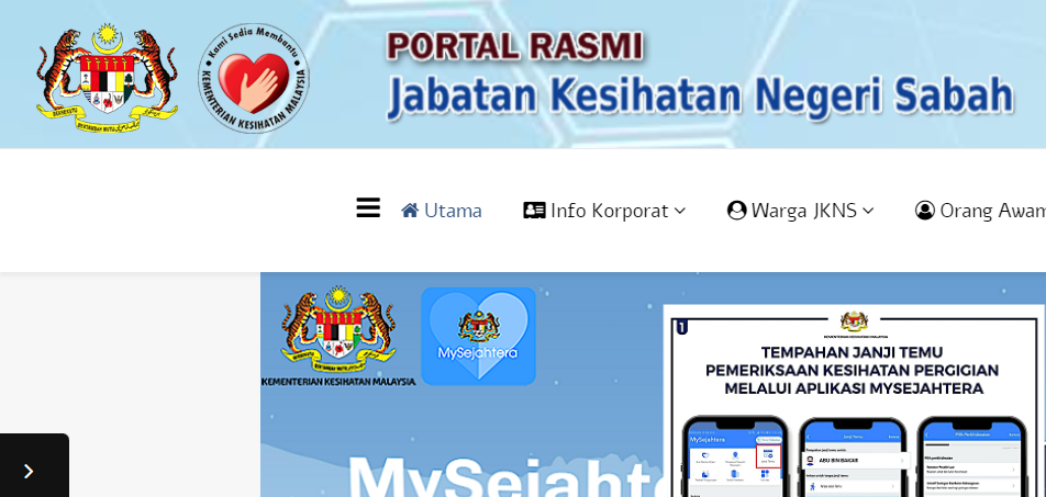 Jawatan Kosong Jabatan Kesihatan Negeri Sabah